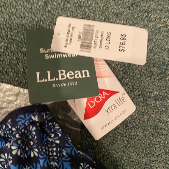 NWT Llbean Bathing Suit - Picture 2 of 3